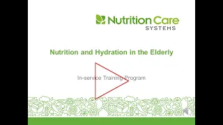 Nutrition and Hydration in the Elderly