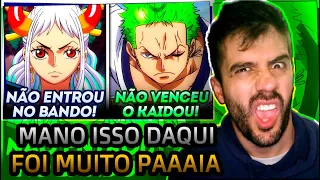 REACT OS 25 MAIORES ERROS DO ARCO DE WANO QUE REVOLTARAM OS FÃS DE ONE PIECE | @BrunoBandeira