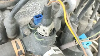 Troit, revs float, stalls. Coolant sensor Passat B3.