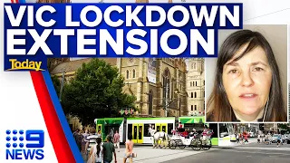 Victorians anxiously wait news of lockdown extension | Coronavirus | 9 News Australia