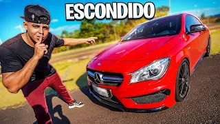 PEGUEI O CARRO NOVO DO MEU AMIGO ESCONDIDO