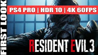 Resident Evil 3 REMAKE (FULL DEMO) | PS4 PRO | HDR 10 | 60 FPS