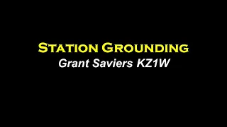 Station Grounding by Grant Saviers KZ1W