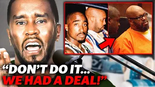 Diddy PANICS as Suge Knight is Called to TESTIFY in 2Pac’s Case