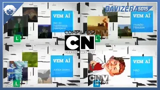 Compilado de Bumpers 'Vem Aí' - Cartoon Network Brasil | Check It 1.0 (2012-2014)