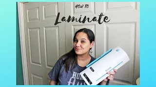 Scotch Thermal Laminator Tutorial