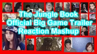 The Jungle Book Official Big Game Trailer Reaction Mega Mashup