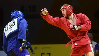 Combat SAMBO. RUDNIEV (UKR) vs KUDRATOV (UZB). World Championships 2019 in Korea