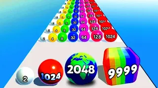 56789 Levels TikTok Satisfying Mobile Games Ball Run 2048, Snake Colorful, Going Ball Gameplay HGYF