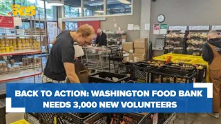 Back to Action: Goal set to get 3,000 new Washington food bank volunteers
