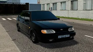 опер езда на VAZ 2114 (City Car Driving)