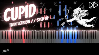 FIFTY FIFTY - Cupid (Twin Version // sped up) || Piano