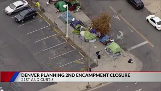 Denver to clear homeless camp downtown, relocate residents