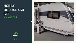 Caravan mit Heckküche & Queensbett | HOBBY De Luxe 460 SFf | MJ 2022 | #caranvancenterbocholt