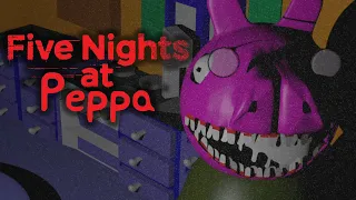 Five Nights In Peppa's House | Gameplay de un juego de terror de Peppa