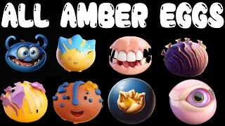 ALL AMBER EGGS | My Singing Monsters | MonsterBox in Incredibox1