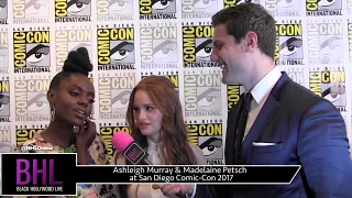 Riverdale's Ashleigh Murray & Madelaine Petsch at San Diego Comic-Con 2017