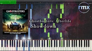 Ghostbusters: Afterlife - Showdown (Piano Solo) Arrangement FREE Sheet Music