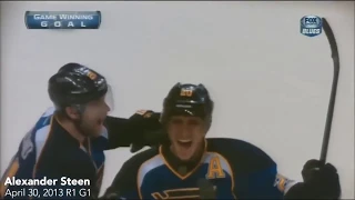 Every Overtime Playoff Goal in St. Louis Blues History