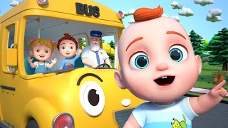 Wheels on the Bus | Boo Kids Songs & Nursery Rhymes