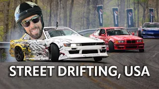 Craziest Drift Event in the US!  Legal Street Drifting
