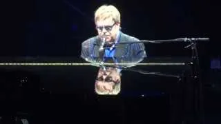 "Your Song" Elton John@Wells Fargo Center Philadelphia 11/27/13 Diving Board Tour