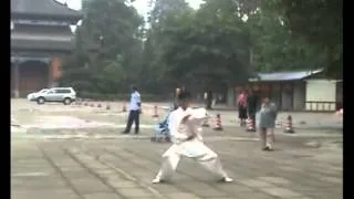 Chen style new variation first form by HU CHUN  GUANG 陈氏太极拳新架一路《胡春光》