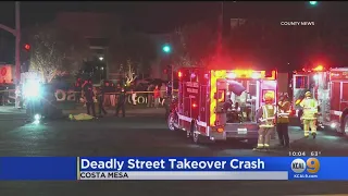 'This Is An Increasing Problem': Street Takeover In Orange County Turns Deadly