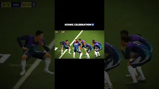 Beautiful Celebration in Efootball 🔥🙇🥵 #shorts #pesmobile #shortvideo #viral