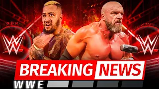 WWE BREAKING NEWS Solo Sikoa FIRED By Triple H And FINED By SMACKDOWN GM! WWE News