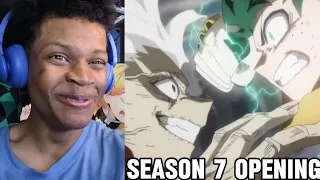 Lil6enz reacts to My Hero Academia A Season 7 Opening