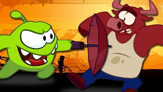 Om Nom Stories | Super Noms - Sneaky War | Funny Cartoons for Children | Kids Shows Club