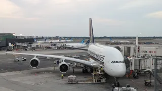 Singapore Airlines A380-800 Business Class flight report - New York to Frankfurt