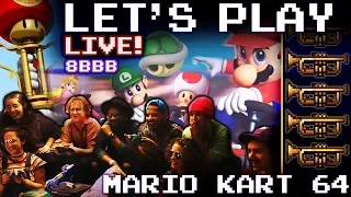 Let's Play LIVE #2 - Mario Kart 64 w/FULL ORCHESTRA!