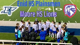 Enid High School vs Moore High School Varsity Soccer #sports #aidenc08 #soccer