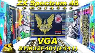 Эмулятор ZX Spectrum c выходом  VGA на STM32F401(411).