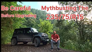 Mythbusting jimny's tyre upgrade||Do Not Upgrade without watching this video|@RoadsOfTheMountains