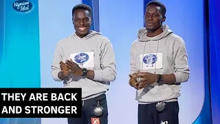 The Twin are back again to Nigerian idol Audition #nigerianidol #twin #africamagic #ngidol #music