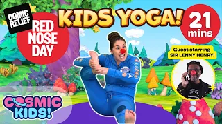 Comic Relief Red Nose Day 🔴  | A Cosmic Kids Yoga Adventure