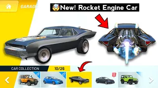 😱New! Rocket Engine Car Skin - Extreme Car Driving Simulator 2022 - Car Game