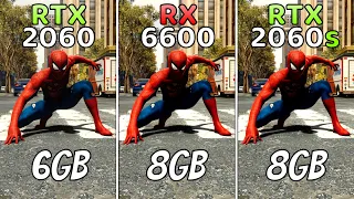 RTX 2060 Super vs RX 6600 vs RTX 2060 | Test In 1080P & 1440P ✔