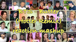 [BTS] Butter MV (Hotter Remix)｜reaction mashup