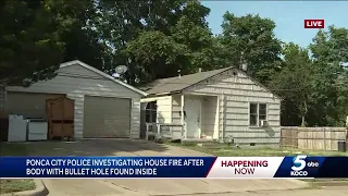 Investigation underway after body found in Ponca City house fire, foul play suspected