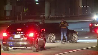 What NOT TO DO After Crashing On The Freeway / Los Angeles