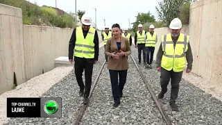 Top Channel/ Hekurudha Tiranë-Durrës, kanë përfunduar 70% e punimeve dhe veprat e artit