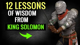 💸12 LESSONS OF WISDOM FROM king SOLOMON💸