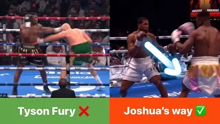 How Anthony Joshua learnt from Fury’s mistakes against Francis Ngannou & adjusted his style 🧠🧐