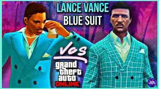 GTA Online - How to create Lance Vance Blue Suit From GTA Vice City Stories