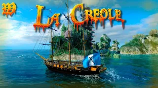 LA CREOLE / Флотилия World of Sea Battle / Взгляд на La Creole / HOUND