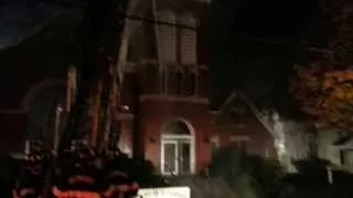 Brocton, NY Church Fire